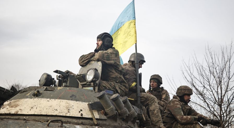 Украинские военнослужащие