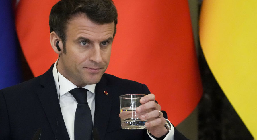 Президент Франции Эммануэль Макрон