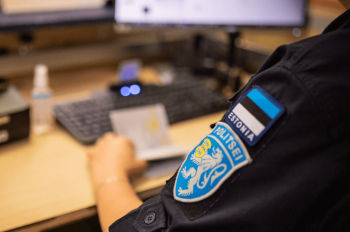 Сотрудник пограничной службы Эстонии