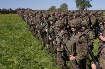 Солдаты армии Эстонии