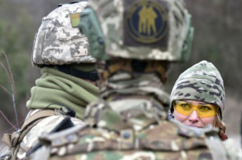 Женщины военнослужащие Сил территориальной обороны Украины. Архивное фото