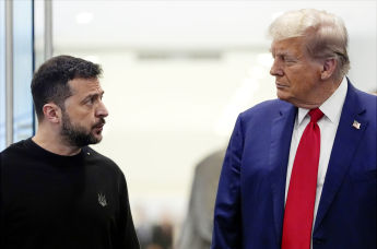 Встреча Дональда Трампа и Владимира Зеленского в Нью-Йорке, 27 сентября 2024 г.