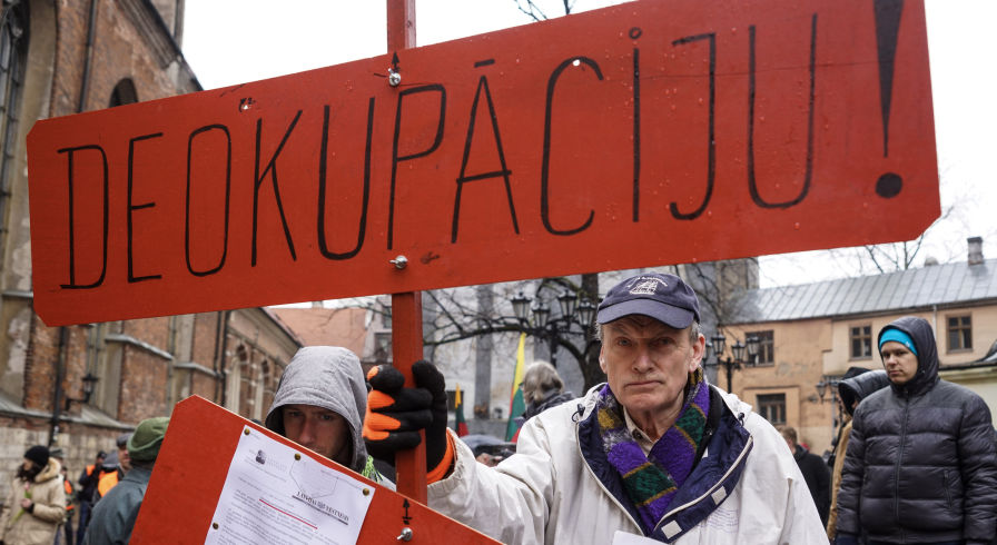 Шествие легионеров в Риге, 16 марта 2019 