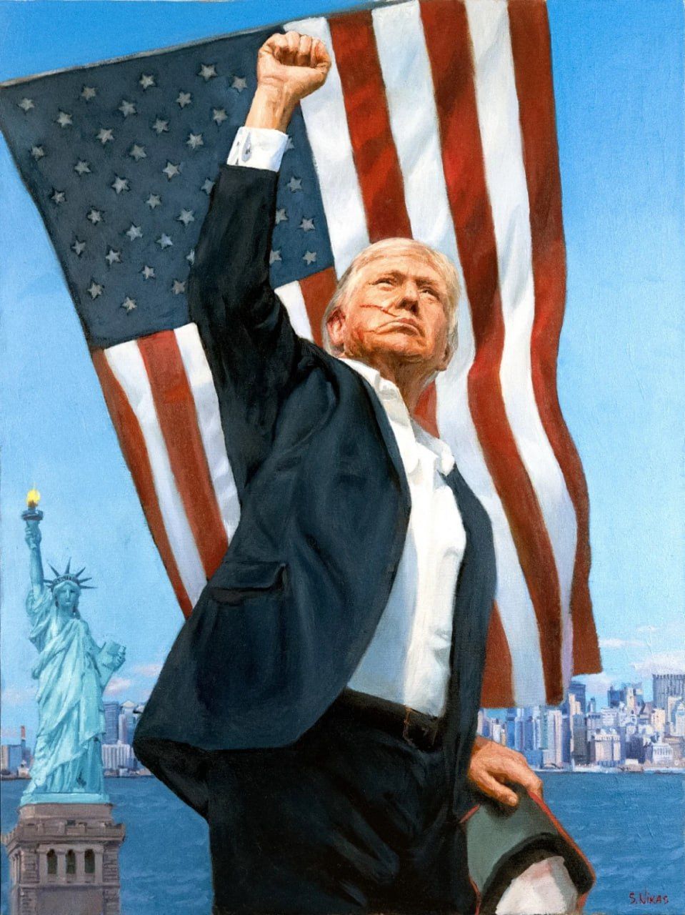 Портрет Трампа Портрет Трампа