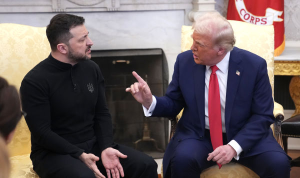 Владимир Зеленский на встрече с Дональдом Трампом в Белом доме Владимир Зеленский на встрече с Дональдом Трампом в Белом доме