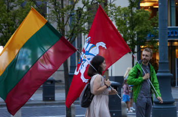 Литовцы празднуют День государства (Valstybės diena), Вильнюс, 6 июля, 2023 г.