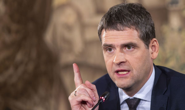 Лидер партии "Заря Немана" Ремигиюс Жемайтайтис Лидер партии "Заря Немана" Ремигиюс Жемайтайтис