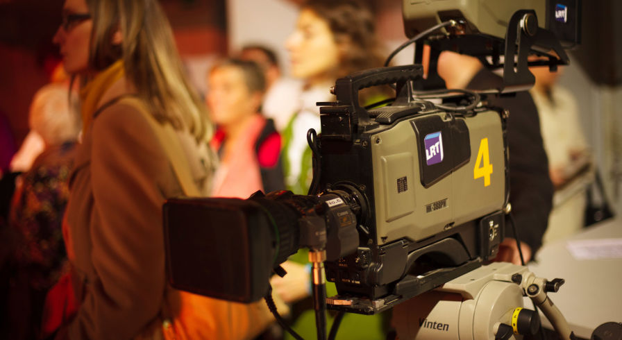 Камера в студии LRT