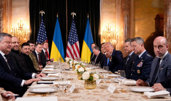 Встреча Дональда Трампа и Владимира Зеленского в Мар-а-Лаго, 28 декабря 2025 г.