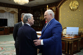 Встреча президента Республики Беларусь Александра Лукашенко с представителем Президента США Джоном Коулом