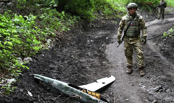 Боевая работа расчета ЗРК "ТОР М-1" группировки войск Центр на Красноармейском направлении СВО
