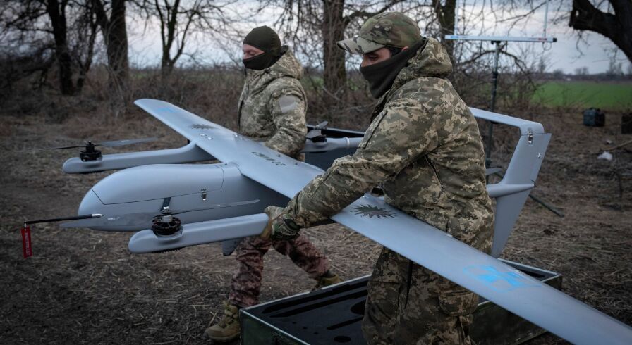 Запуск БПЛА Poseidon H10 (ВСУ)