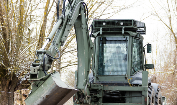 Строительная техника военных Эстонии Строительная техника военных Эстонии