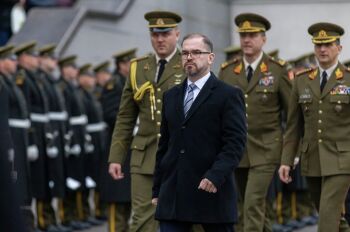 Министр обороны Литвы Робертас Каунас
