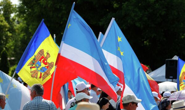 Митинг в поддержку Гагаузии