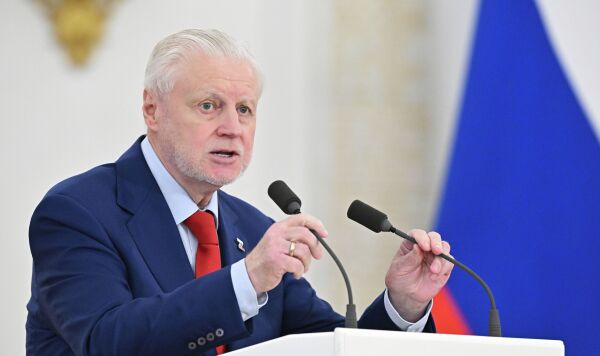 Председатель политической партии "Справедливая Россия" Сергей Миронов Председатель политической партии "Справедливая Россия" Сергей Миронов