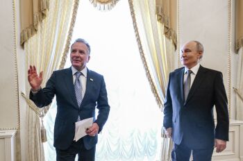 Встреча президента Владимира Путина и спецпосланника Стивена Уиткоффа, 21 октября