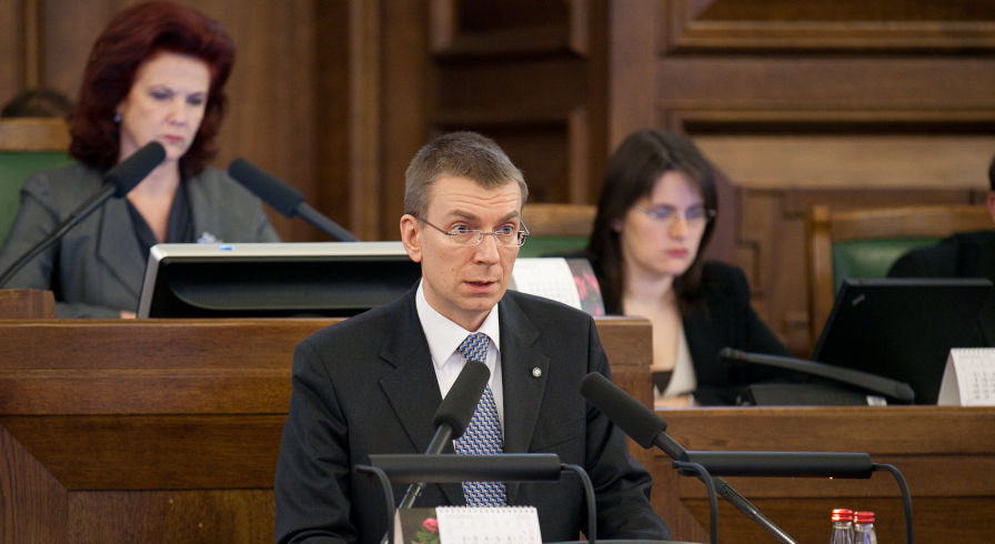 Министр иностранных дел Латвии Эдгарс Ринкевичс