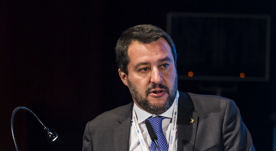 Вице-премьер и глава МВД Италии Маттео Сальвини