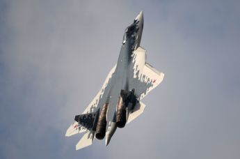 Российский многофункциональный истребитель пятого поколения Су-57