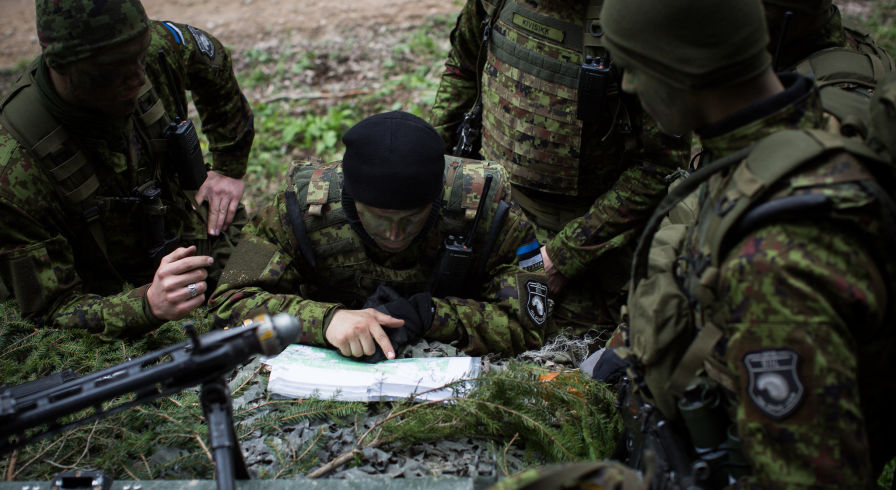 Эстонская разведка во время учений НАТО
