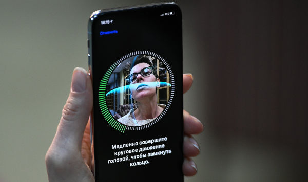 Настройка Face ID на новом смартфоне iPhone X