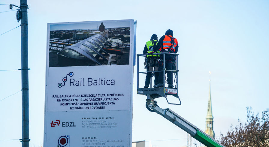 Официальное открытие строительных работ Центрального узла Rail Baltica в Риге