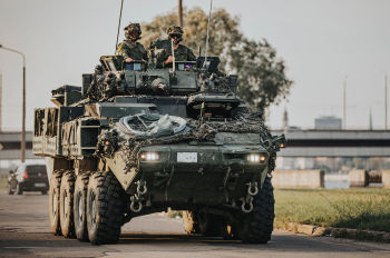 Военные учения Namejs 2020 в Риге