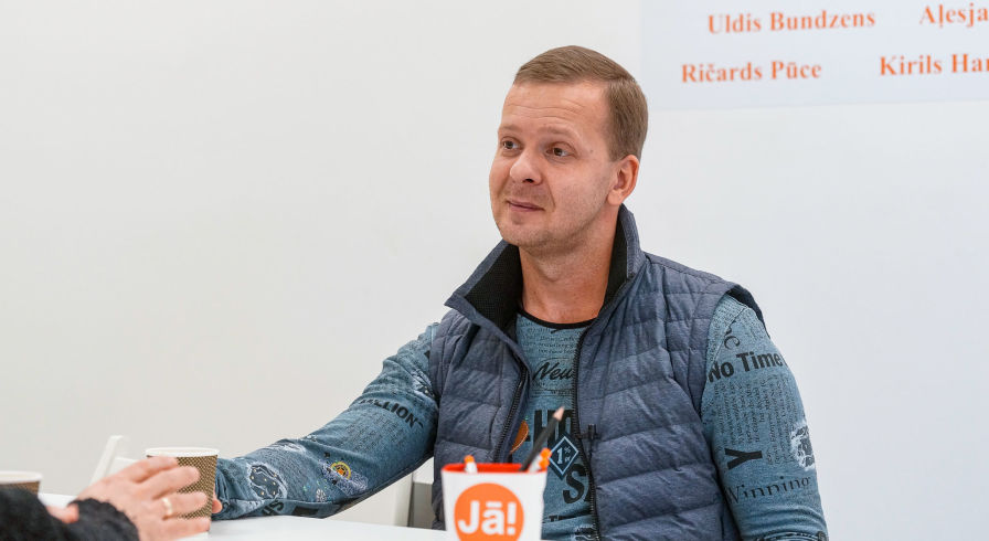 Латвийский политик Алексей Росликов