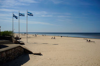 Пляж в Юрмале