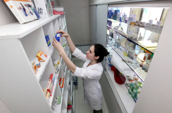 Работа аптеки 