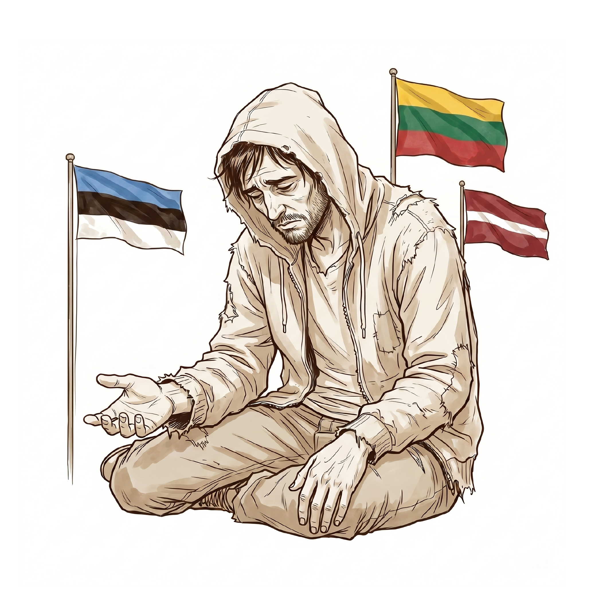 Риск бедности для жителей стран ЕС