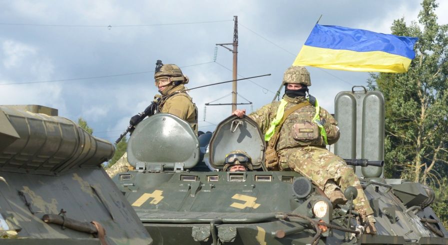 Военнослужащие армии Украины