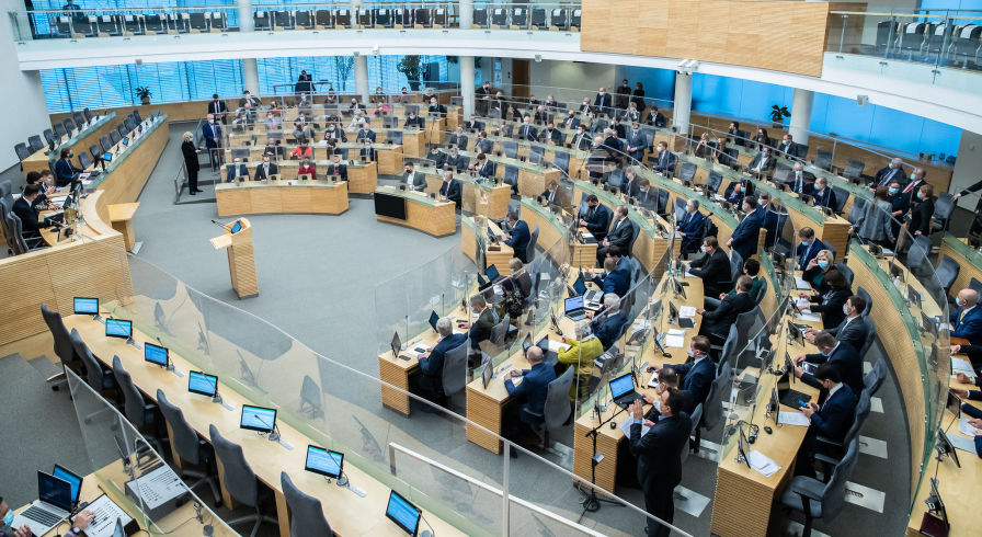 Заседание Сейма Литвы