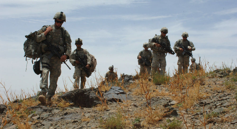 Американские военные в Афганистане